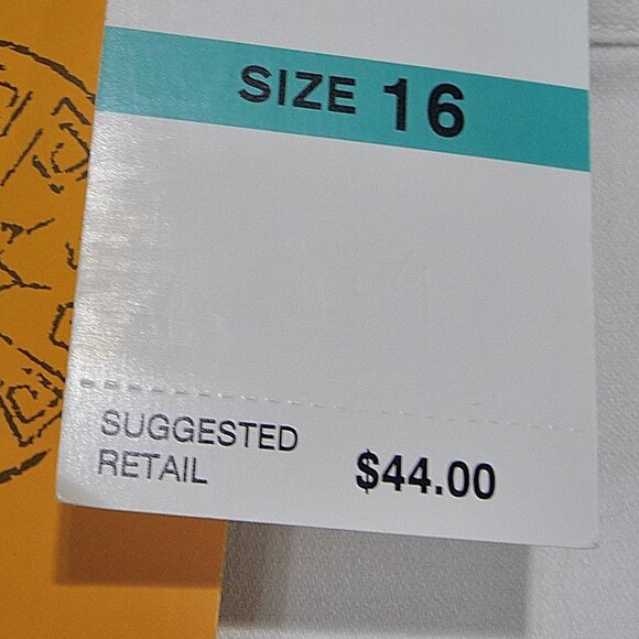 COMFORT WAIST HI RISE JEANS SIZE 16 ELASTIC SIDES - Picture 11 of 11